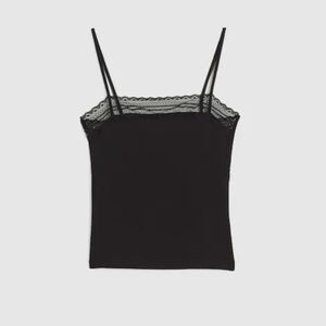 Madewell Lace-Trim Square-Neck Tank